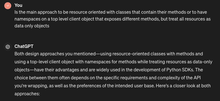 Asking GPT-4 about Singleton vs Object-Oriented
Approaches